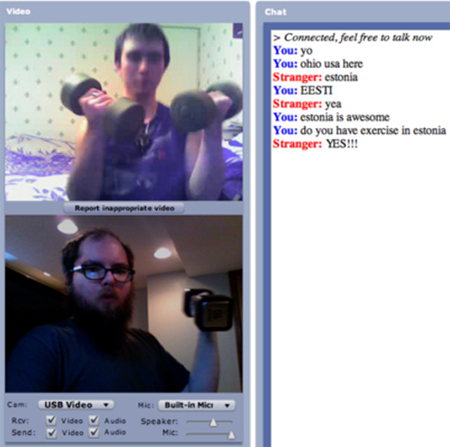 chatroulette gym chatroulette gym